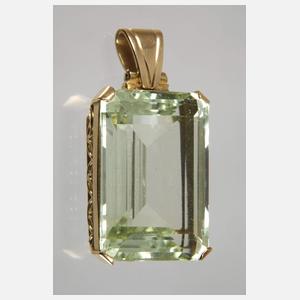 Anhänger mit großem Steinbesatz