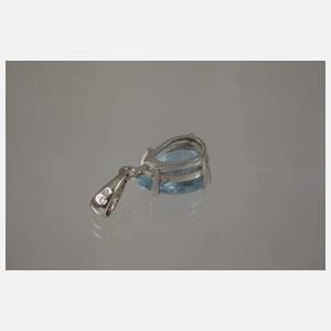 Anhänger mit Blautopas