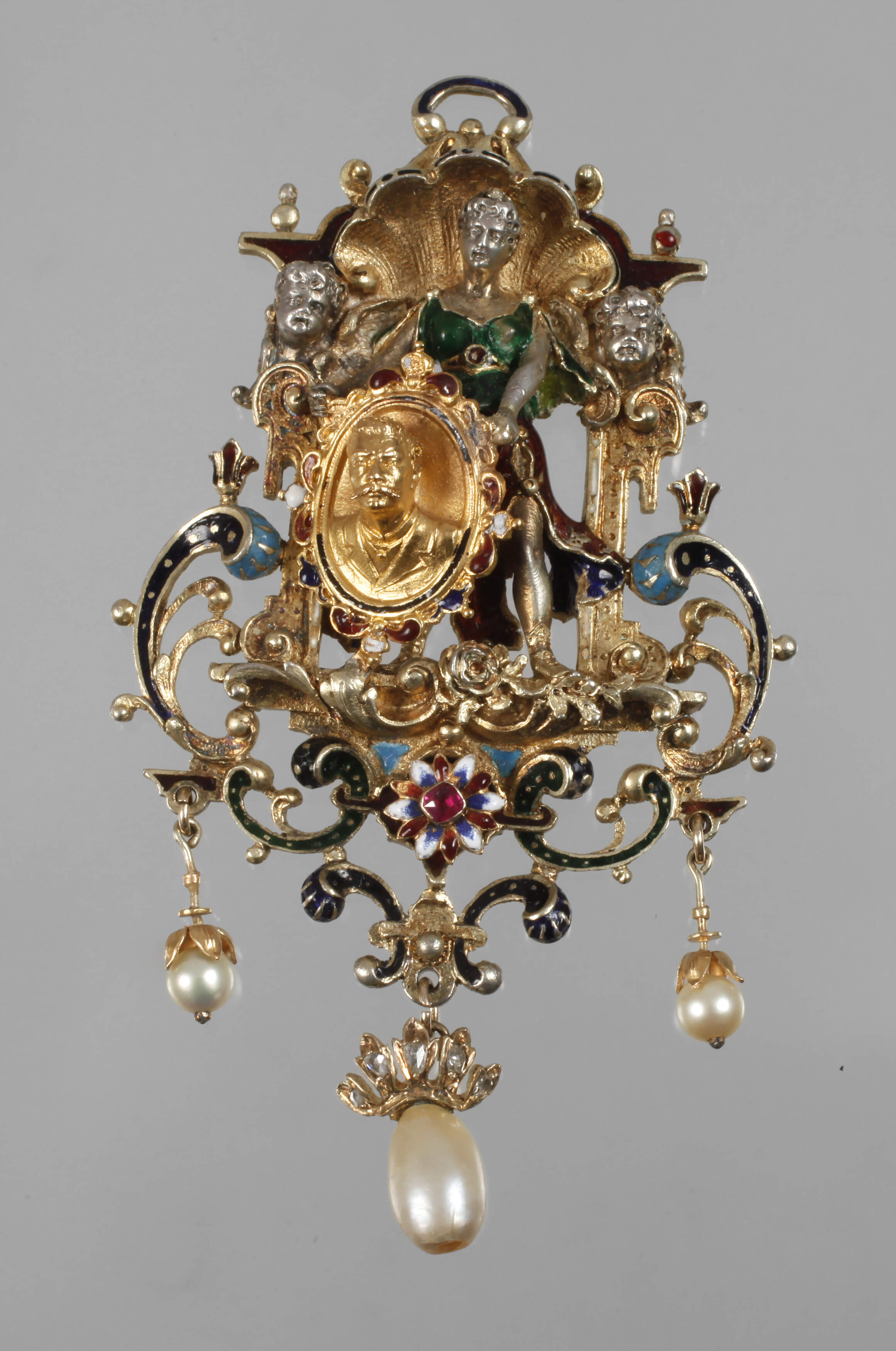 Prunkanhänger Historismus