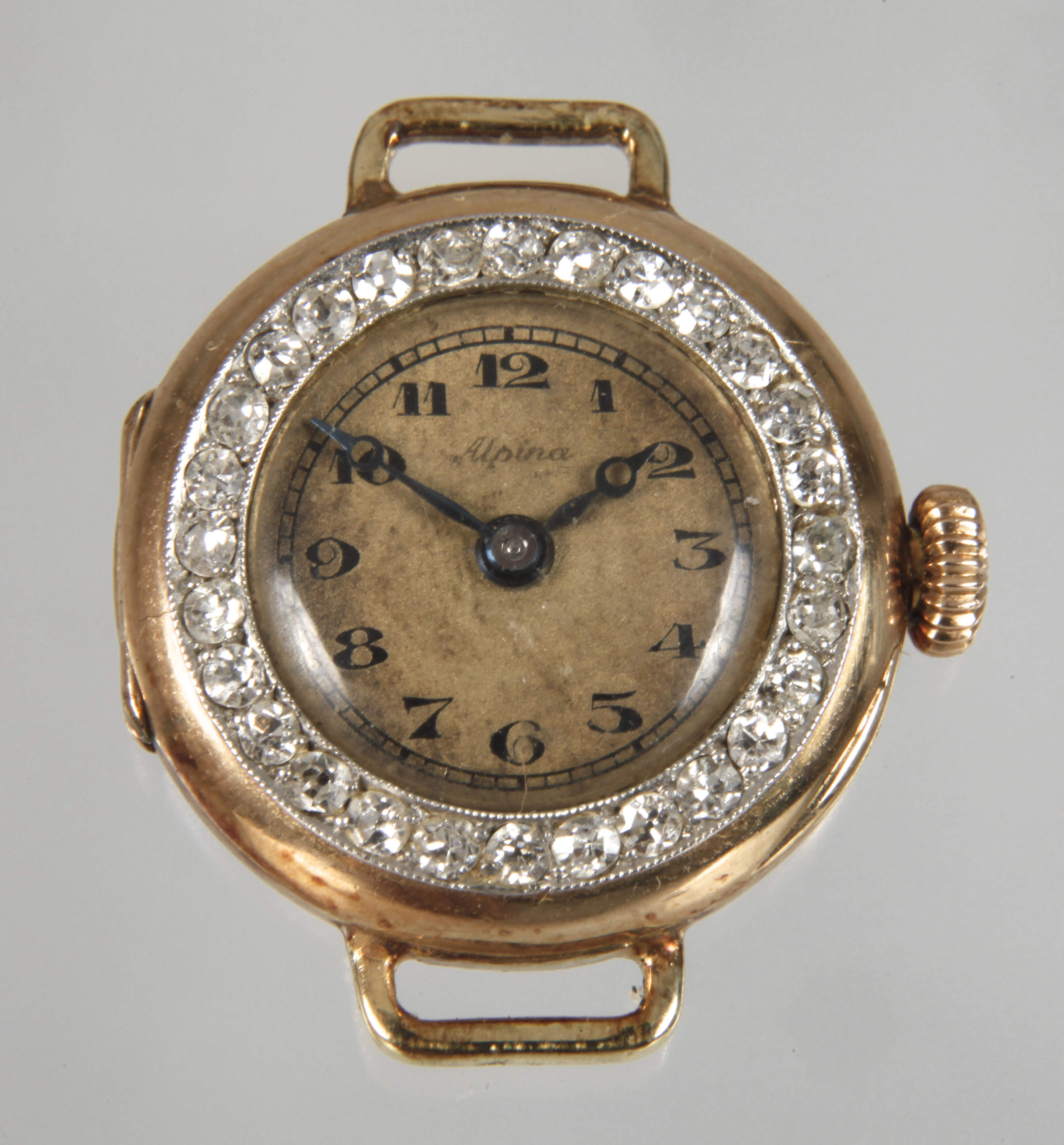 Alpina, Damenuhr mit Diamanten