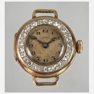 Alpina, Damenuhr mit Diamanten