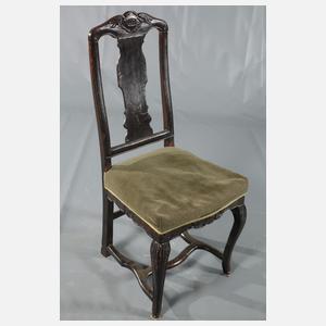 Drei Barockstühle Sachsen