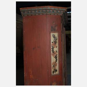 Bemalter Bauernschrank
