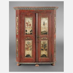 Bemalter Bauernschrank