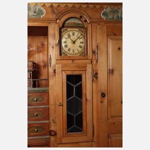 Außergewöhnlicher Bauernschrank Zirbenholz