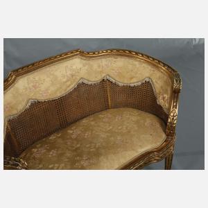 Kleine klassizistische Sitzbank