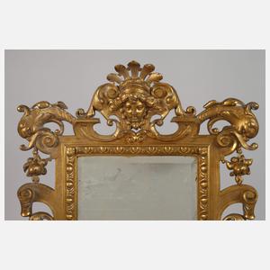 Paar Wandspiegel Neorenaissance