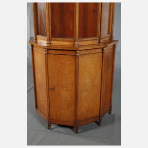 Aufsatzvitrine Biedermeier