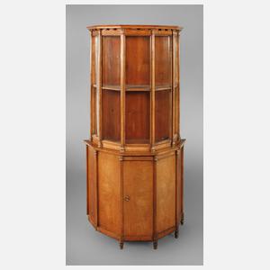 Aufsatzvitrine Biedermeier