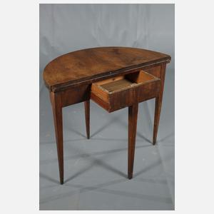 Demi Lune-Tisch Biedermeier
