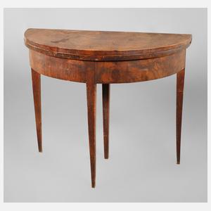 Demi Lune-Tisch Biedermeier