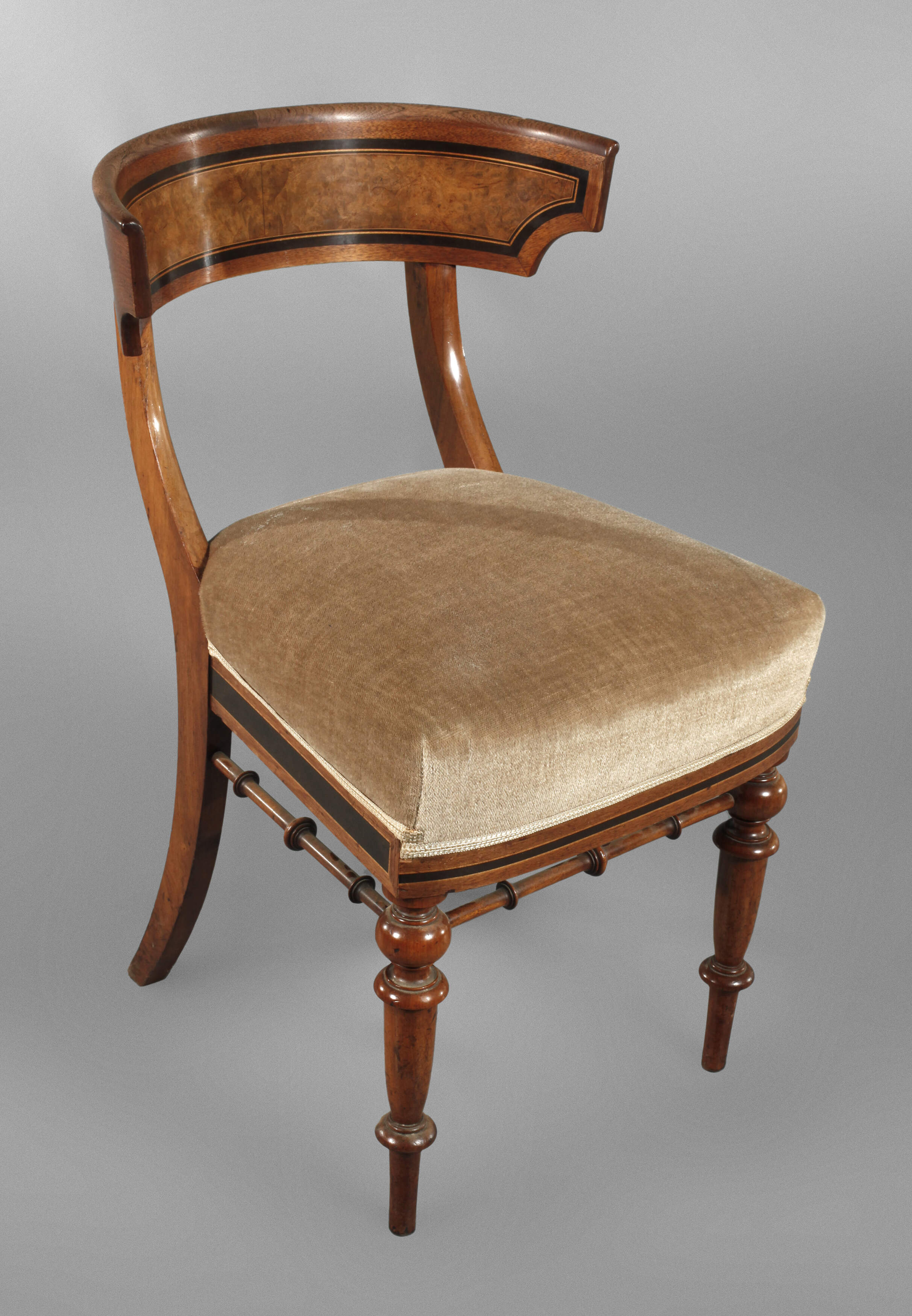 „Klismos“-Stuhl Biedermeier