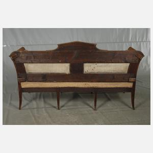 Polsterbank Biedermeier