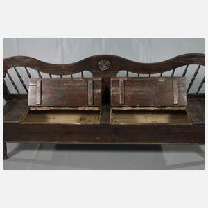 Große Biedermeierbank