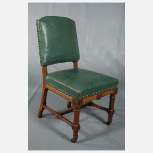 Vier neogotische Stühle