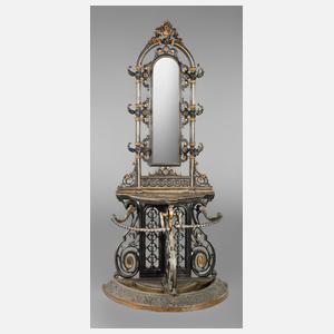 Wandgarderobe Gusseisen