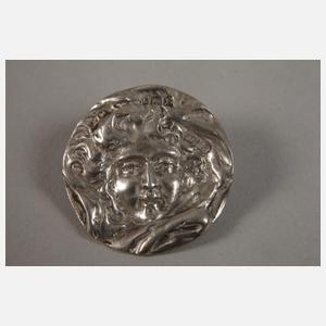 Silber sechs englische Knöpfe