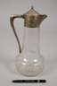 Große Jugendstilkaraffe mit Silbermontierung