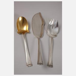 Silber großes Fischbesteck Karl Groß