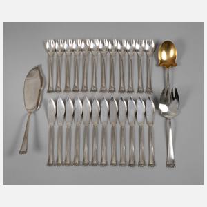 Silber großes Fischbesteck Karl Groß