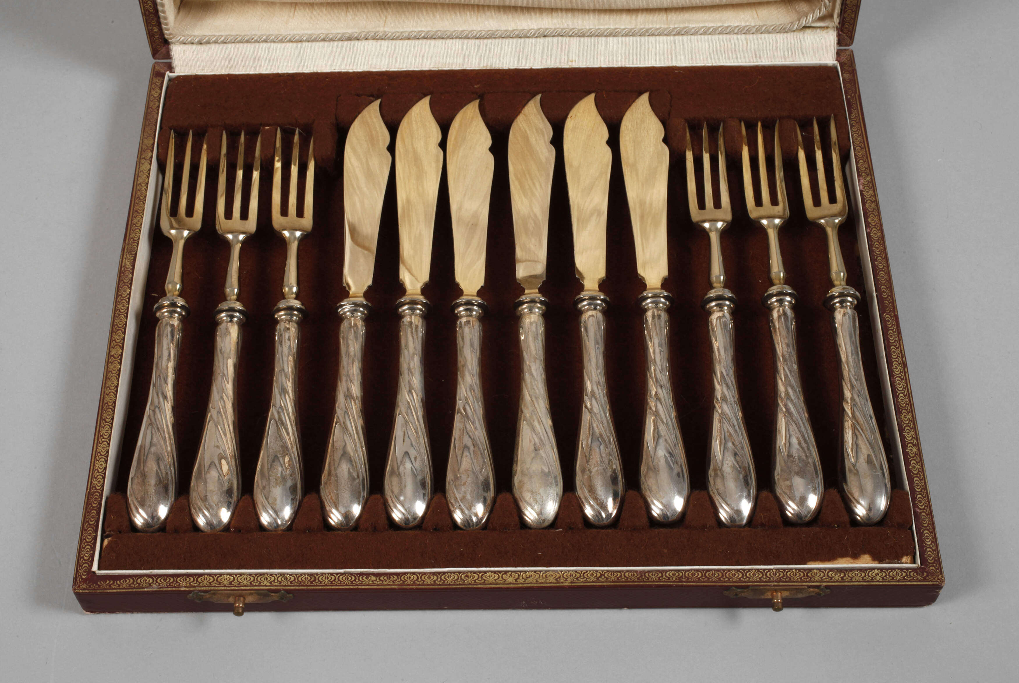 Silber Obstbesteck Heinrich Vogeler