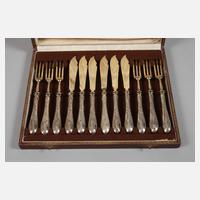 Silber Obstbesteck Heinrich Vogeler111