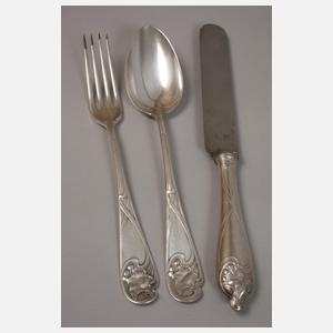 WMF großes Speisebesteck Efeudekor