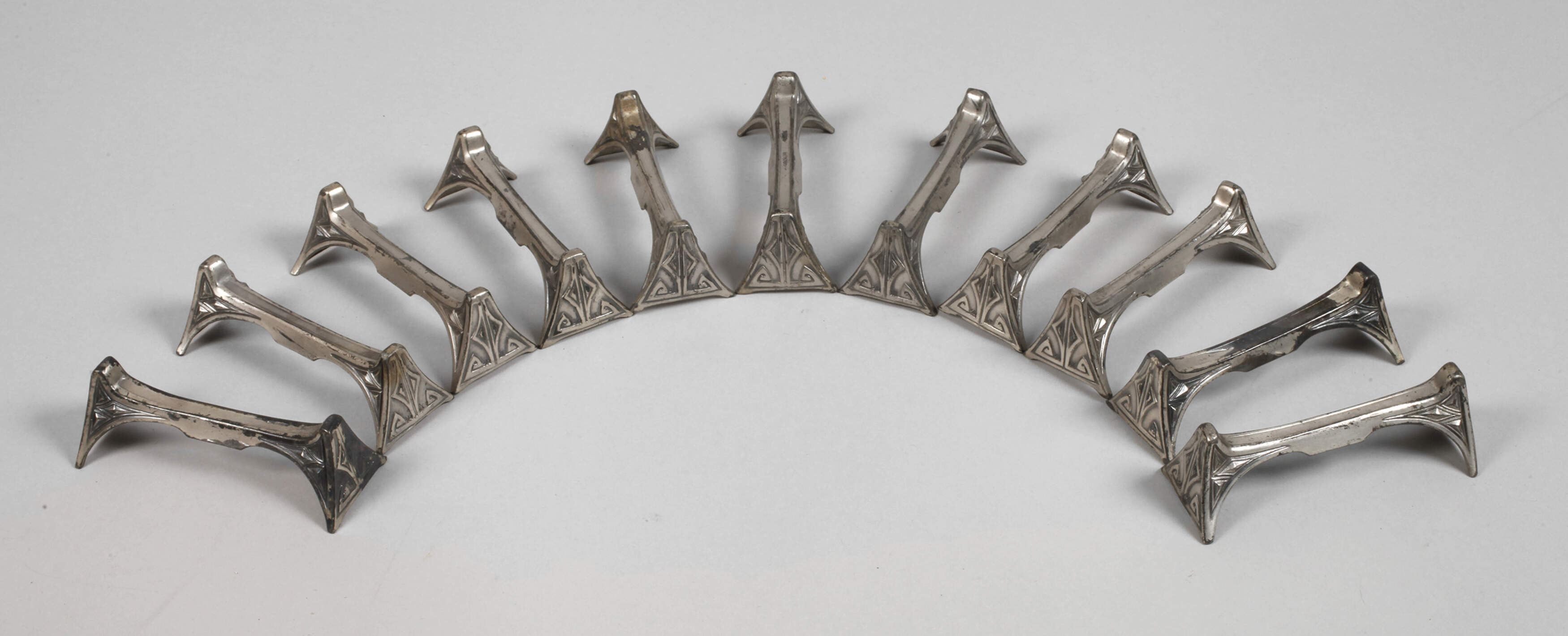 WMF Geislingen elf Messerbänkchen