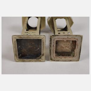 Paar Kerzenständer Arts and Crafts