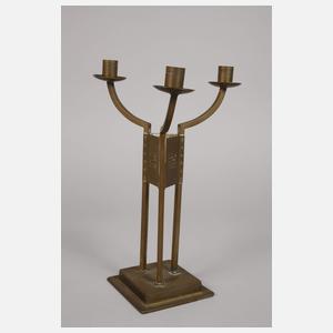 Paar Messingleuchter Amsterdamer Schule