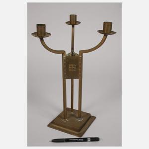 Paar Messingleuchter Amsterdamer Schule