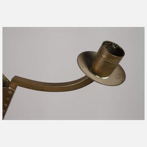 Paar Messingleuchter Amsterdamer Schule