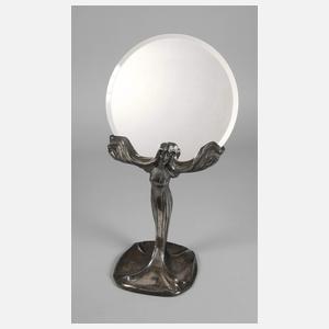 Kayserzinn Tischspiegel