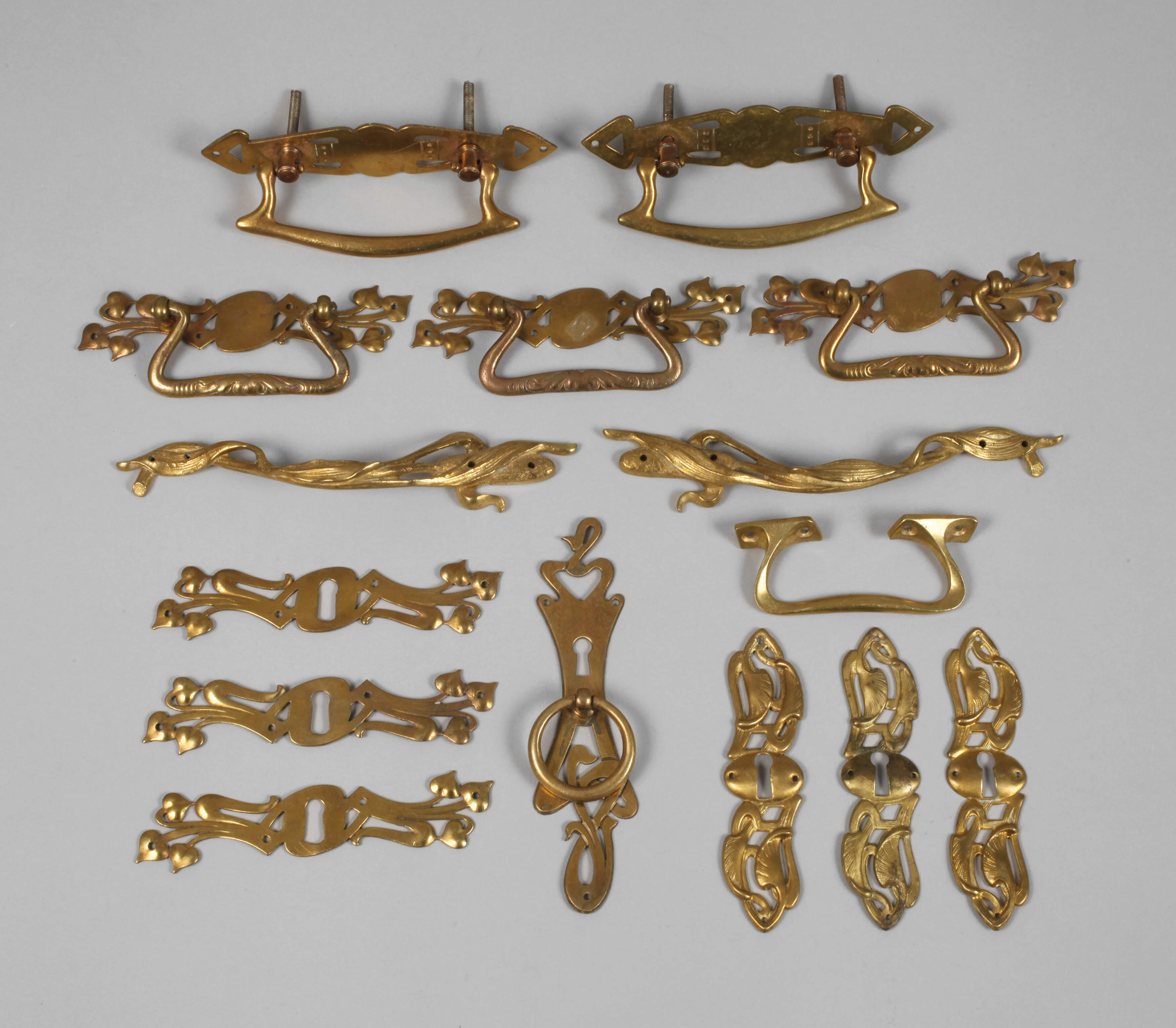 Posten Möbelbeschläge Jugendstil