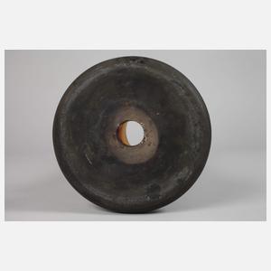 Daum Nancy Ätzglasvase Abendstimmung