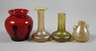 Loetz Wwe., Vier kleine Vasen