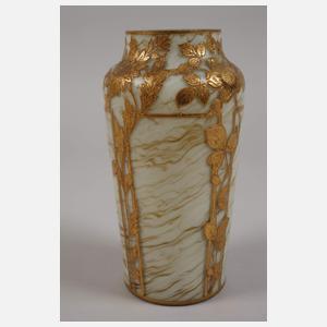 Zwei Vasen Reliefgoldmalerei