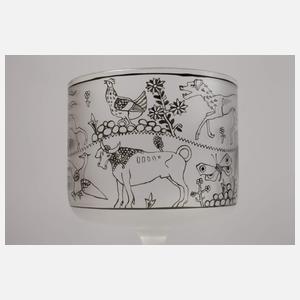Lobmeyr Wien Glas mit Tiermotiven