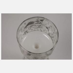 Lobmeyr Wien Glas mit Tiermotiven