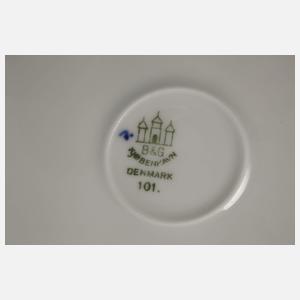 Kopenhagen umfangreiches Service "Blaugemalt"