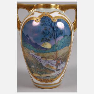 Berlin-Teltow kleine Prunkvase Jugendstil