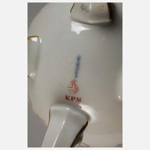 KPM Berlin Prunkvase Weichmalerei