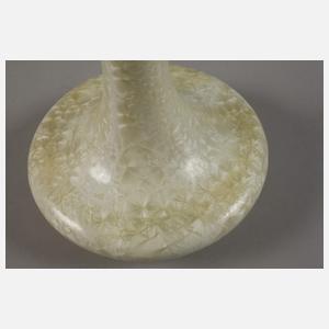 Meissen kleine Enghalsvase Kristallglasur