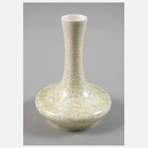 Meissen kleine Enghalsvase Kristallglasur