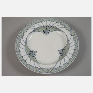 Meissen Teller aus dem "Flügelmuster-Service"