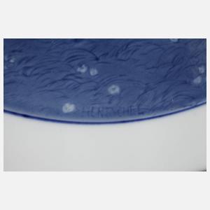 Meissen Wandteller "Musizierende Mädchen"