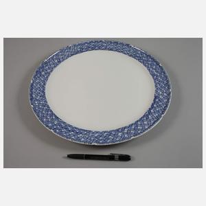 Meissen Tortenplatte "Blaue Rispe"