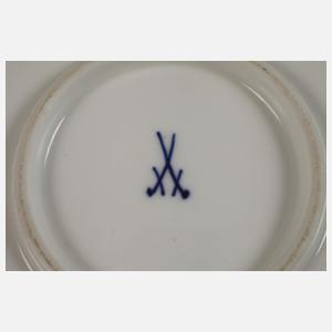 Meissen Tortenplatte "Blaue Rispe"