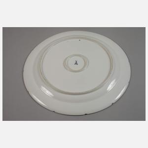 Meissen Tortenplatte "Blaue Rispe"
