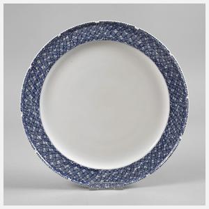 Meissen Tortenplatte "Blaue Rispe"